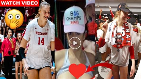 wisconsin volleyball team leaked images unedited video|UW